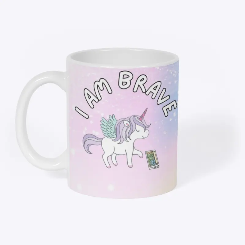 I am brave unicorn with talker